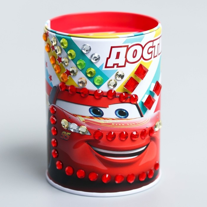 Копилка для декорирования стразами «Достигни своей цели», Тачки Копилка для декорирования стразами «Достигни своей цели», Тачки