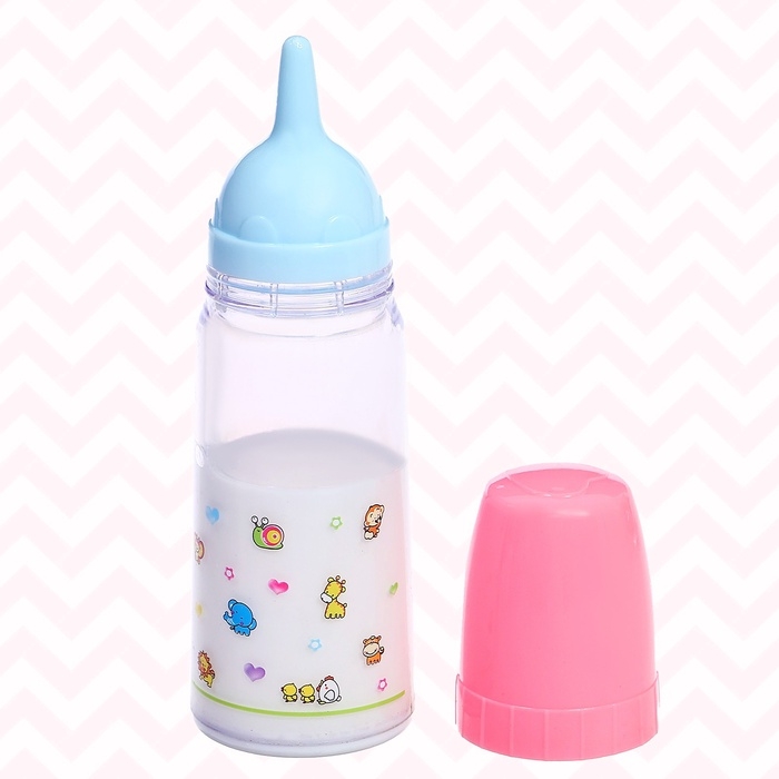 Набор аксессуаров для пупса: бутылочка, соски Набор аксессуаров для пупса: бутылочка, соски