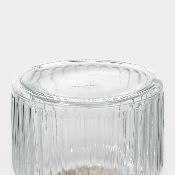 Банка стеклянная для хранения сыпучих продуктов Доляна «Варенье», 600 мл, 11×15,5 см, с керамической крышкой Банка стеклянная для хранения сыпучих продуктов Доляна «Варенье», 600 мл, 11×15,5 см, с керамической крышкой