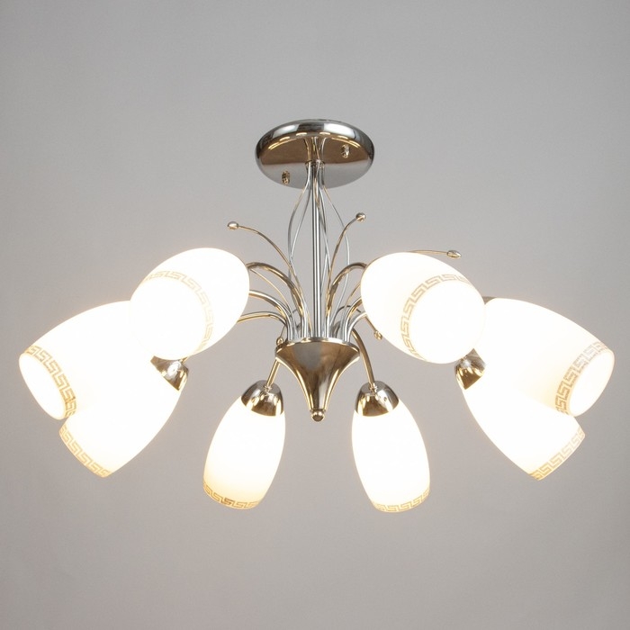 Люстра Люстра "Герти" 8х40Вт Е27 Хром МОДЕЛЬ: 2595292