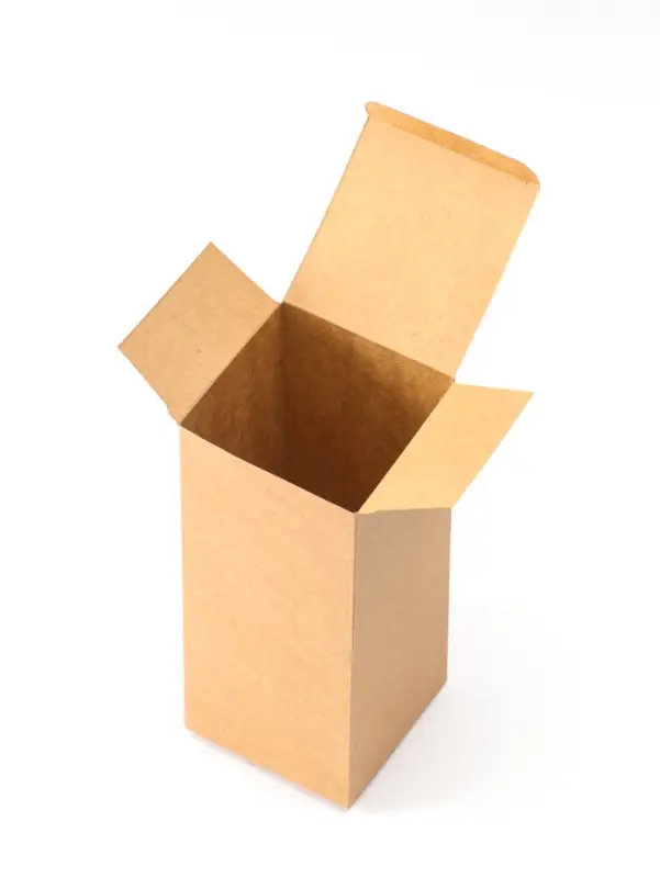 Коробка складная крафт 8,8х8,8х19,3 см