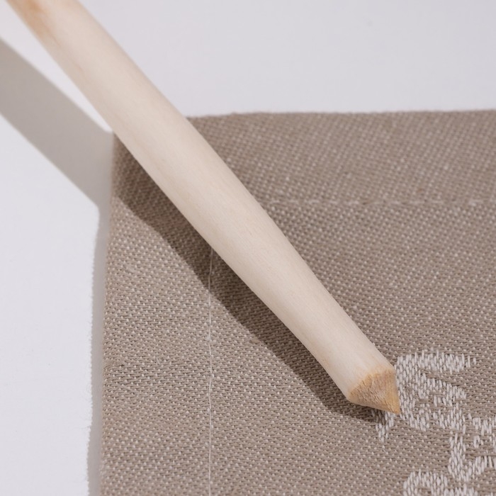 Ложка деревянная, чайная, без росписи Ложка деревянная, чайная, без росписи