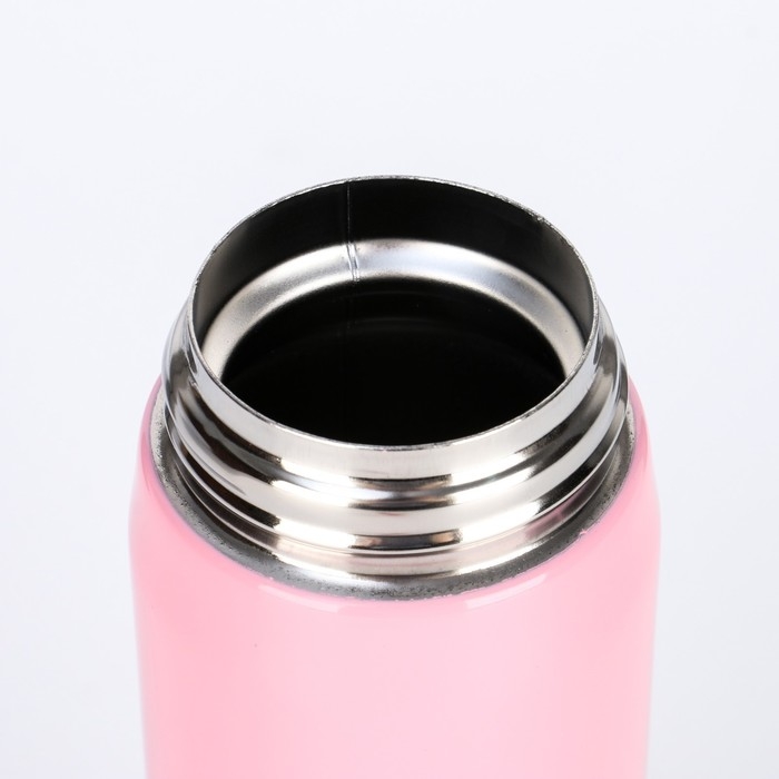 Термос, 420 мл, Топ Термос, 420 мл, Топ "Мур-мур люблю гламур", сохраняет тепло 8 ч