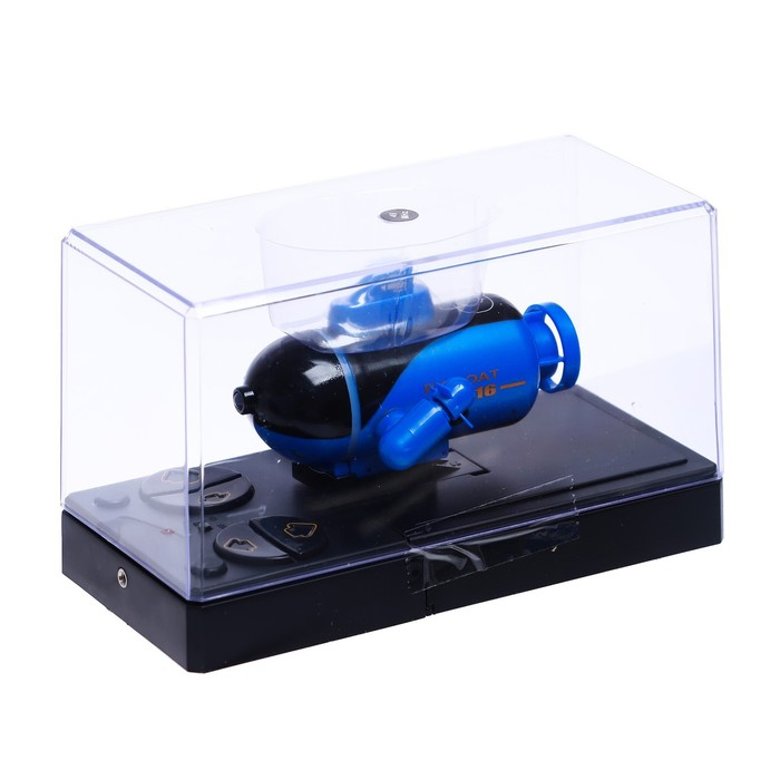 Подводная лодка радиоуправляемая «Батискаф», световые эффекты, цвет синий Подводная лодка радиоуправляемая «Батискаф», световые эффекты, цвет синий