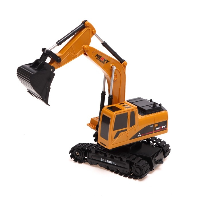 Экскаватор радиоуправляемый «Стройтехника», подвижный ковш, работает от аккумулятора Экскаватор радиоуправляемый «Стройтехника», подвижный ковш, работает от аккумулятора