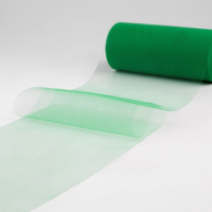 Фатин, 15 см, 11 ± 1 г/кв.м, 23 ± 1 м, цвет тёмно-зелёный №17 Фатин, 15 см, 11 ± 1 г/кв.м, 23 ± 1 м, цвет тёмно-зелёный №17