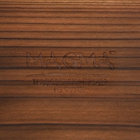 Сковорода чугунная Magma «Вунгтау», 24×15,3×2,2 см, на деревянной подставке