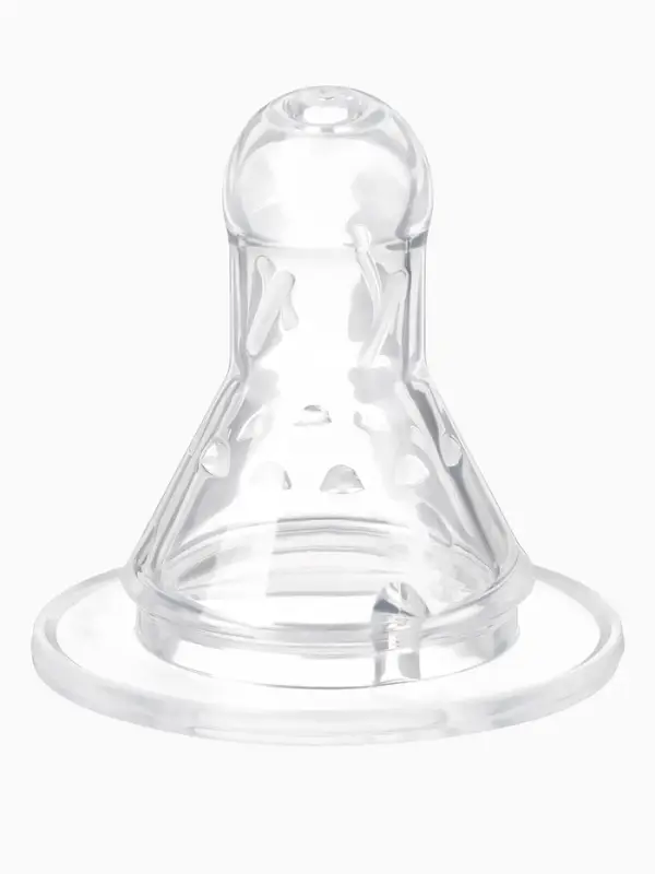 Бутылочка для кормления M&B, классическое горло, от 3 мес., 250 мл., приталенная, белый