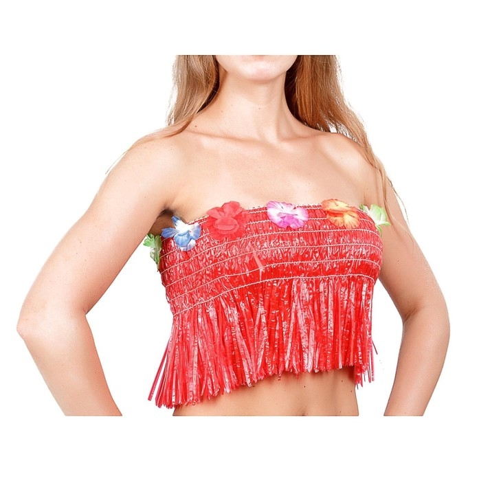 Гавайский топ  Гавайский топ "Тропики", красный