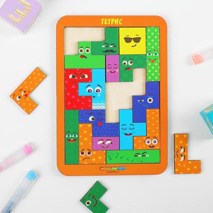 Головоломка-конструктор «Смайлики», малая Головоломка-конструктор «Смайлики», малая