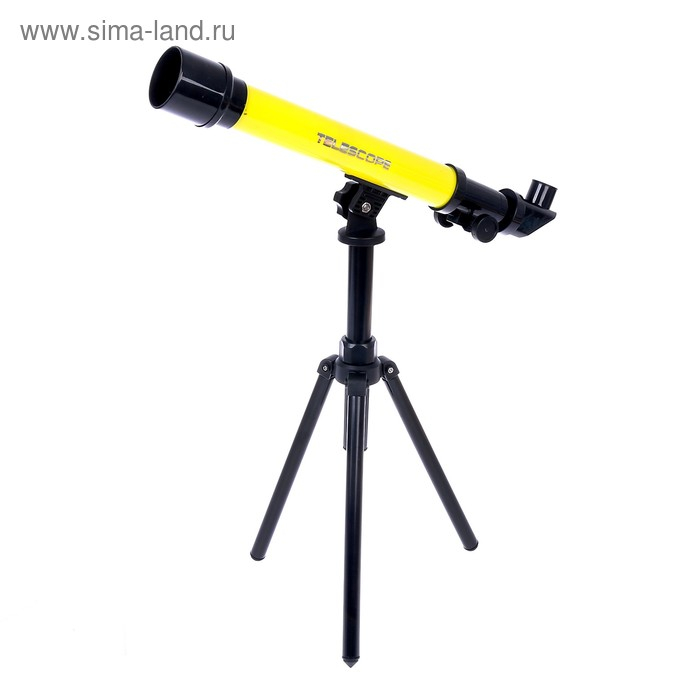 Телескоп детский «Юный астроном», 20х, 40х, 60х, с штативом, цвета МИКС Телескоп детский «Юный астроном», 20х, 40х, 60х, с штативом, цвета МИКС