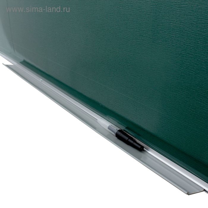 Доска магнитно-меловая односторонняя, с полочкой Доска магнитно-меловая односторонняя, с полочкой