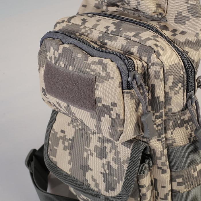 Рюкзак туристический Рюкзак туристический "Аdventure" мужской, нейлон, камуфляж микс