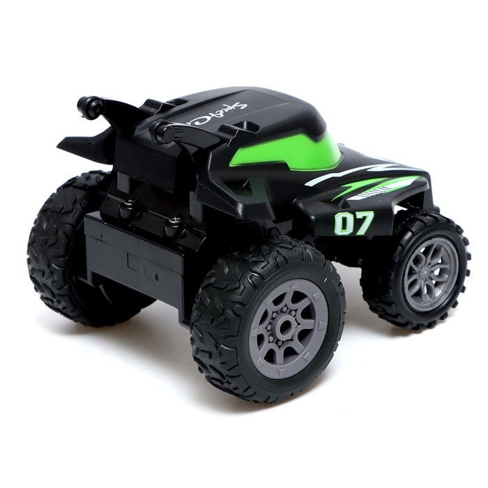 Джип радиоуправляемый «Экстримал», пульт в виде часов, работает от батареек, цвет зелёный Джип радиоуправляемый «Экстримал», пульт в виде часов, работает от батареек, цвет зелёный