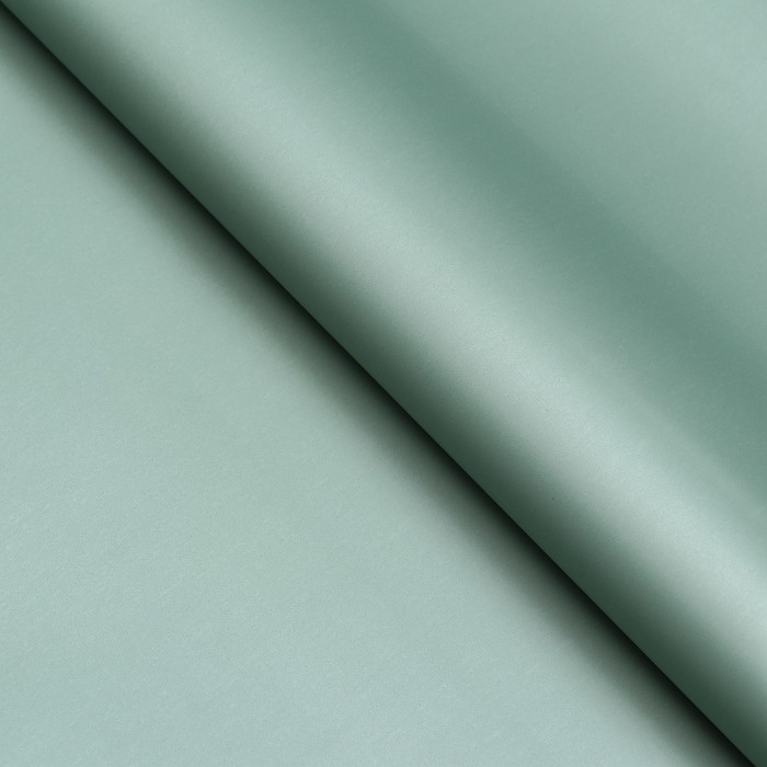 Пленка для цветов  Пленка для цветов "Пленка с золотом", цвет серо-зелёный, 58 см х 5 м