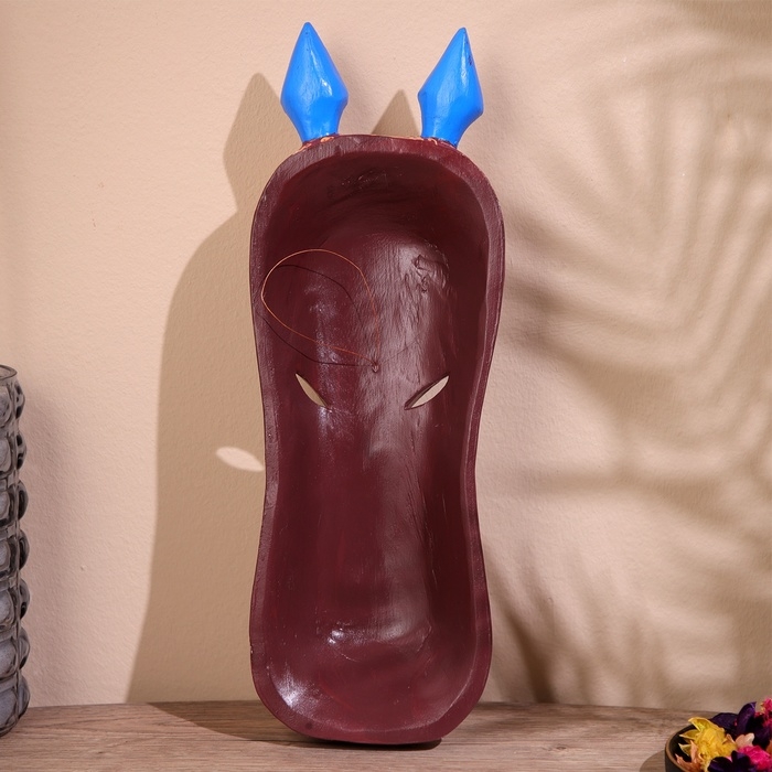 Маска Маска "Бегемот" дерево 40 см