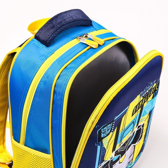 Рюкзак школьный, 39 см х 30 см х 14 см Рюкзак школьный, 39 см х 30 см х 14 см "Бамблби", Трансформеры