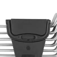 Набор ключей гаечных накидных изогнутых на держателе (8-19 мм) (6 предметов) AVS K2N6P