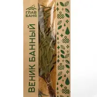 Веник для бани, эвкалиптовый, в еврослоте, &laquo;Добропаровъ&raquo;