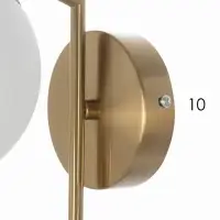 Бра 74534/1W, 1x40Вт, E27, цвет латунь