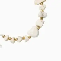 Браслет-оберег &laquo;Сердце и крошка - на любовь&raquo;, d=6 см, красный, белый