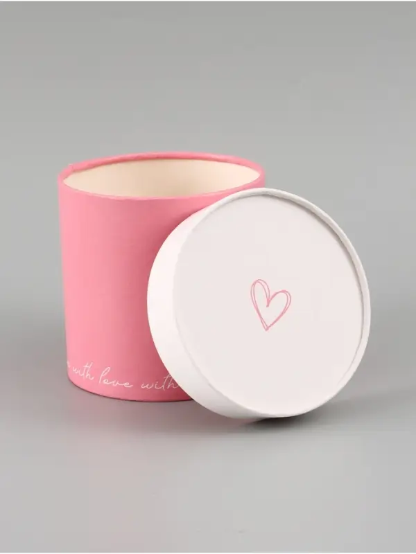 Набор шляпных коробок 2 в 1 &laquo;Сердце&raquo;, 12&times;12 см, 15&times;15 см