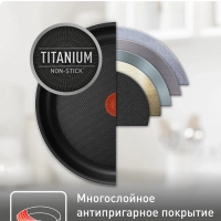 Набор посуды Ingenio Black 04238840, 3 предмета, черный