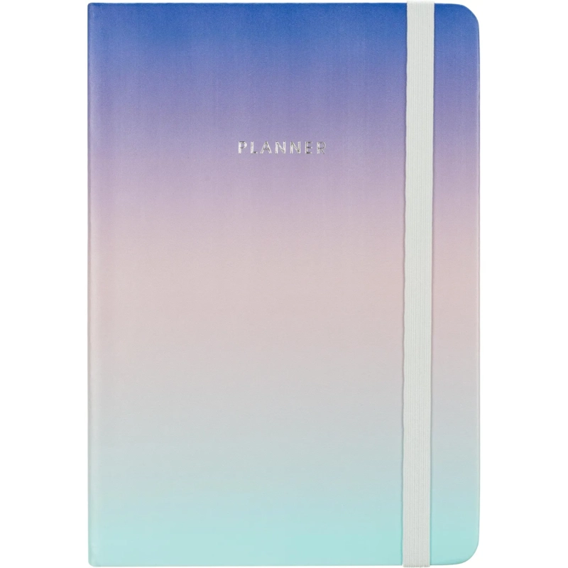 Ежедневник недатированный Rainbow,син-фиол,А5140x200,136л,ATTACHE SELECTION