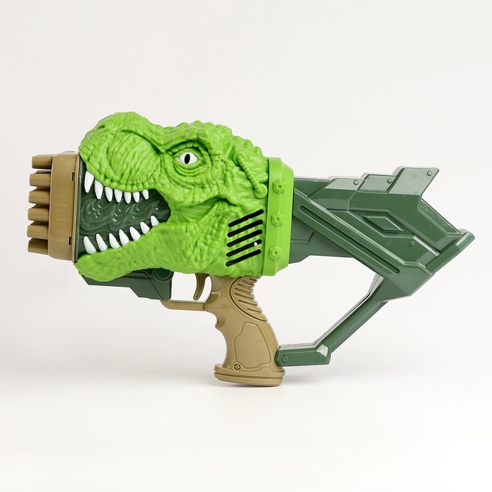 Генератор мыльных пузырей «Динозавр», 17,5×10×31 см
