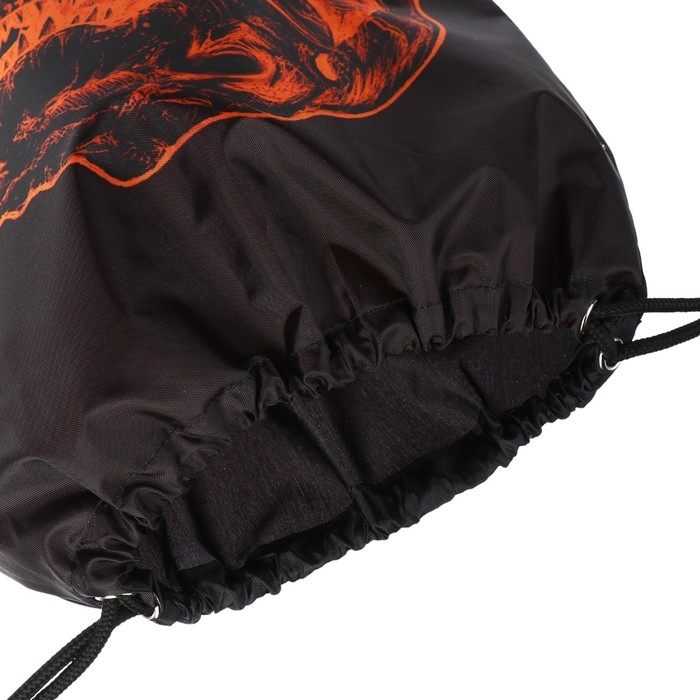 Рюкзак школьный 37 x 28 x 13см, эргономичная спинка, Across 557, + мешок, черный/оранжевый Рюкзак школьный 37 x 28 x 13см, эргономичная спинка, Across 557, + мешок, черный/оранжевый