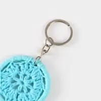 Брелок "Ловец снов" 19 см, цв. бирюзовый Брелок "Ловец снов" 19 см, цв. бирюзовый