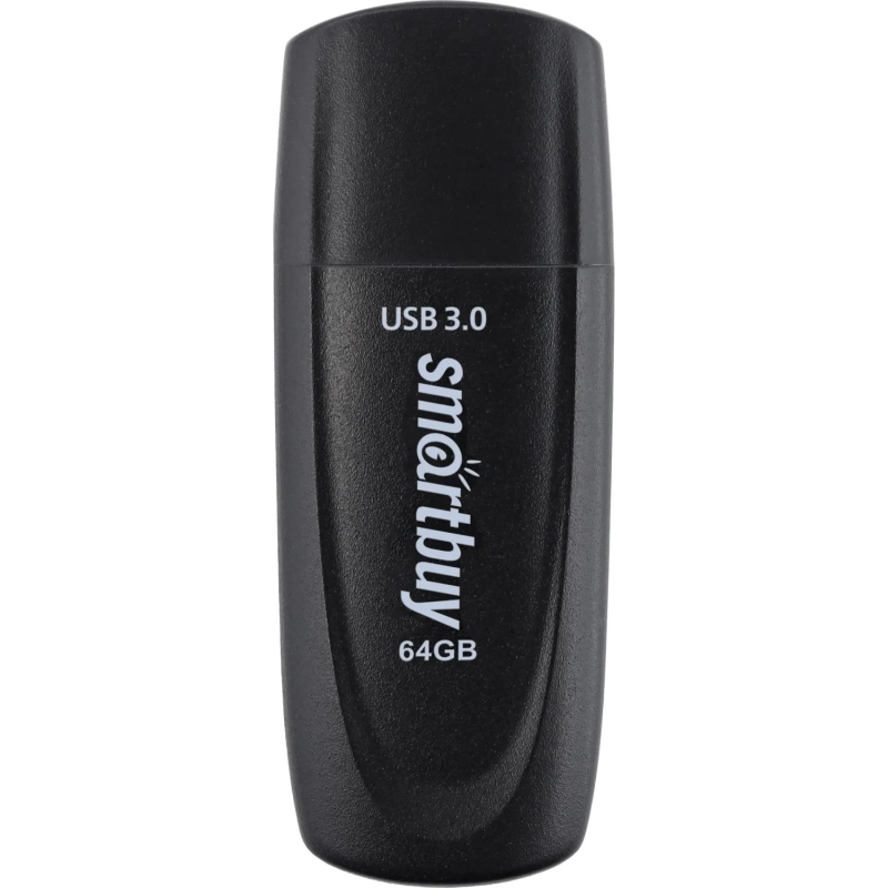 Флеш-память Smartbuy UFD 3.0/3.1 64GB Scout Black (SB064GB3SCK)