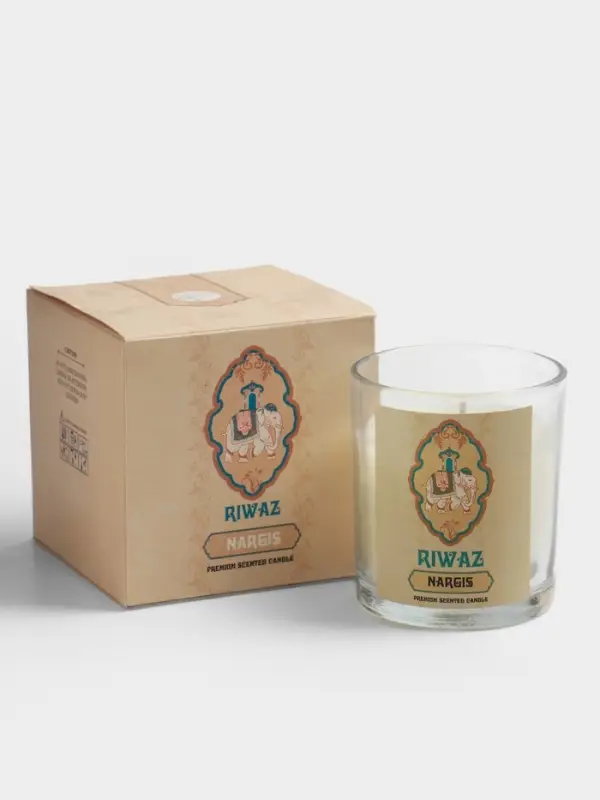 Свеча ароматическая в стекле &laquo;Нарцисс&raquo;, соевый воск, 120 г