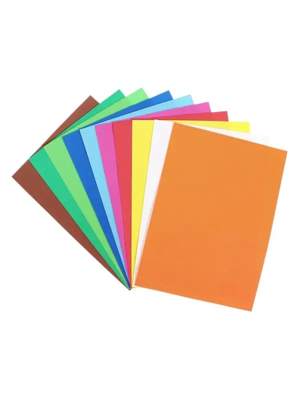 Фоамиран цветной deVENTE, набор А4, 1 мм, 10 листов &times; 10 цветов