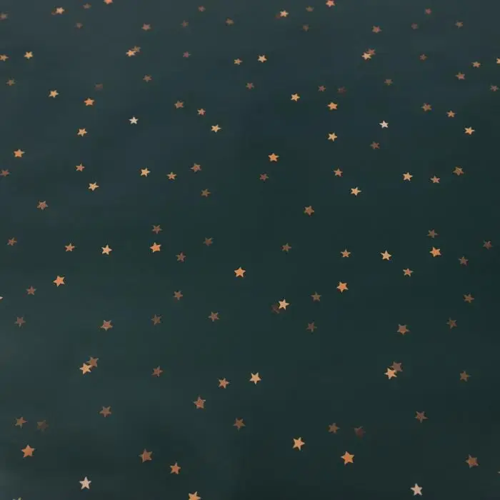 Упаковочная бумага «Золотые звёздочки», 70 х 100 см, глянцевая