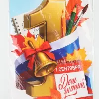 Плакат на 1 сентября &laquo;С днем знаний&raquo; 30&times;40 см