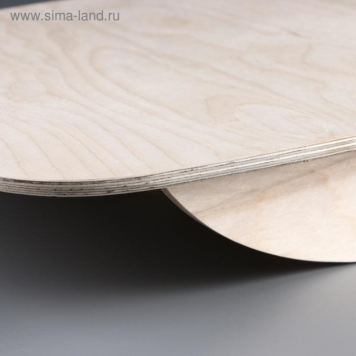 Доска балансировочная балансборд малая, 50×33х0,9 см Доска балансировочная балансборд малая, 50×33х0,9 см