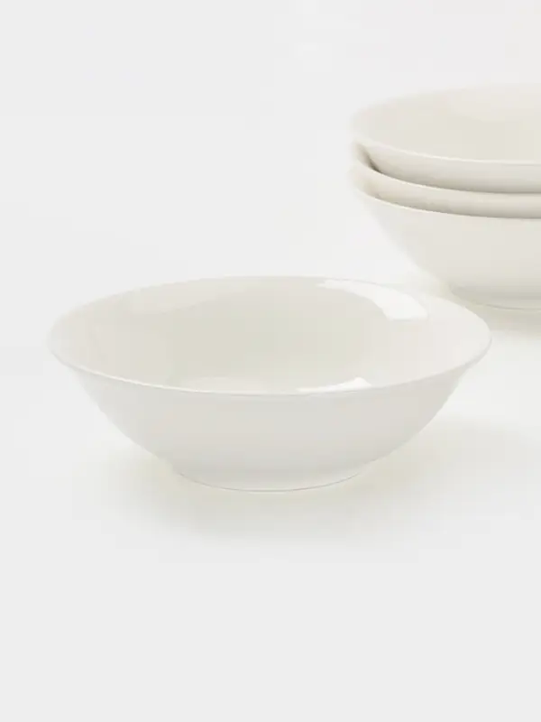 Набор тарелок 4 шт Набор тарелок 4 шт "White Label" 500 мл, 17,5х5,5 см 1277456