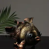 Копилка для денег &laquo;Золотая рыбка&raquo;, гипс, 13&times;25 см