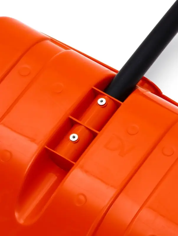 Лопата 500 х 375 мм, пластик, металлический черенок, оцинкованная планка Вьюга №2 Премиум