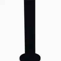 Подставка для часов, браслетов, цепочек &laquo;Тубус&raquo;, флок, 10.5&times;10.5&times;31 см, d=5 см, цвет чёрный