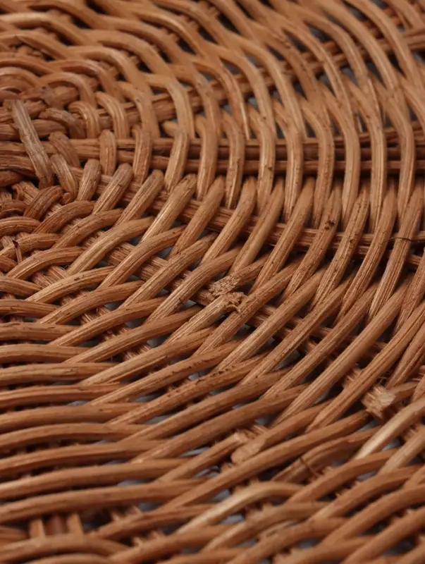 Подставка под горячее, 40&times;40&times;1 см, ротанг