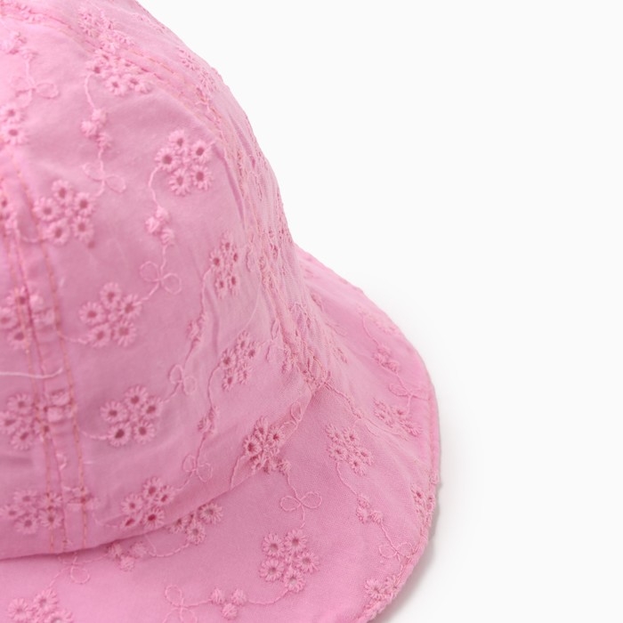 Панама детская Панама детская "Нежность" MINAKU, цвет ярко-розовый, размер 48