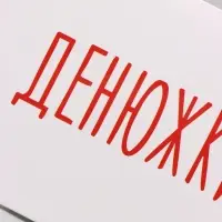 Конверт для денег "Денюжки" 16х8 см