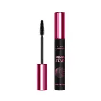 Тушь для ресниц PINK STAR силиконовая кисть, эффект удлинения, 10 мл