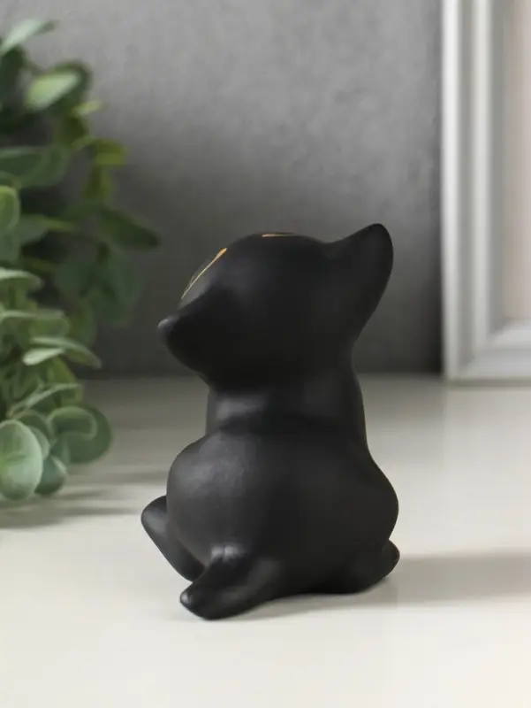 Фигурка керамика &laquo;Котёнок Мурзик&raquo;, 7&times;8&times;9 см