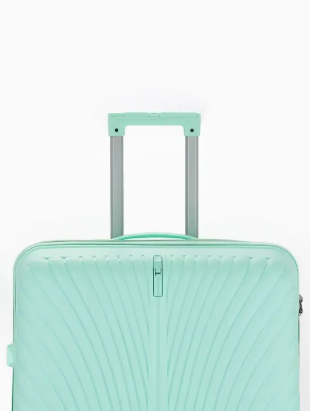 Чемодан на колёсах, 28", кодовый замок, 47&times;28&times;75 см, зелёный