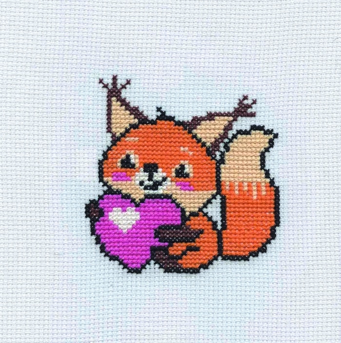 Набор для творчества. Вышивка Набор для творчества. Вышивка "Бельчонок с сердечком" (с пяльцами) 05620