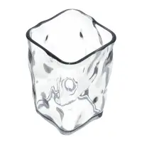 VETTA Стакан для ванной комнаты, акрил, 11x7,5x7,5 см, 365 мл, камень, дымка