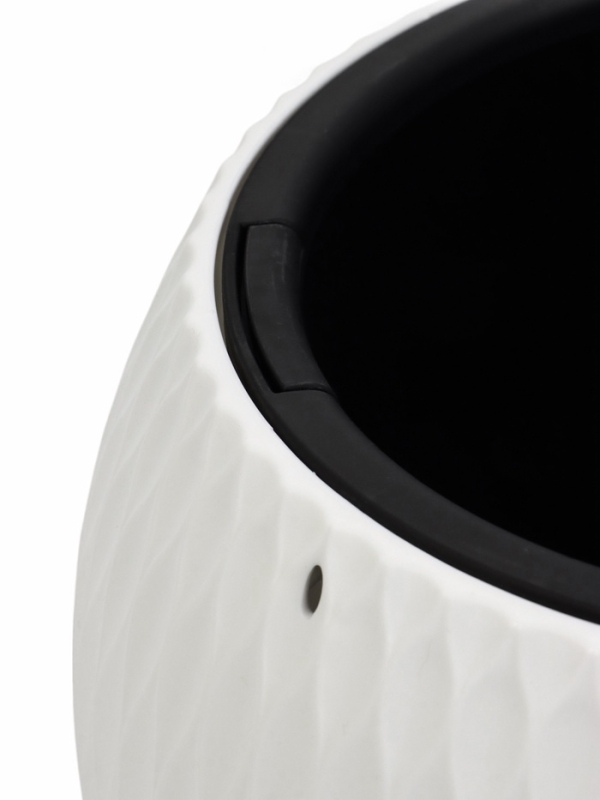 Кашпо Кашпо "Жемчужина" 4л подвесное, белый